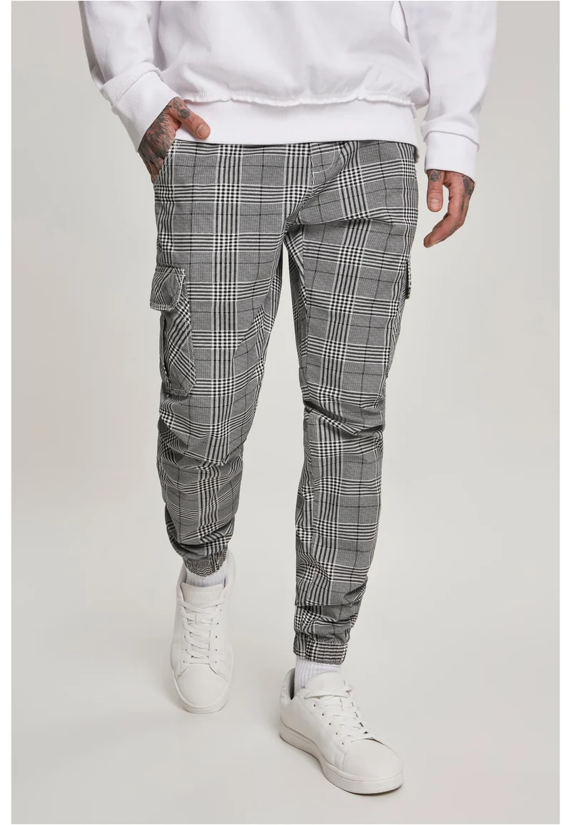 UC AOP Glencheck Cargo Jog Pants