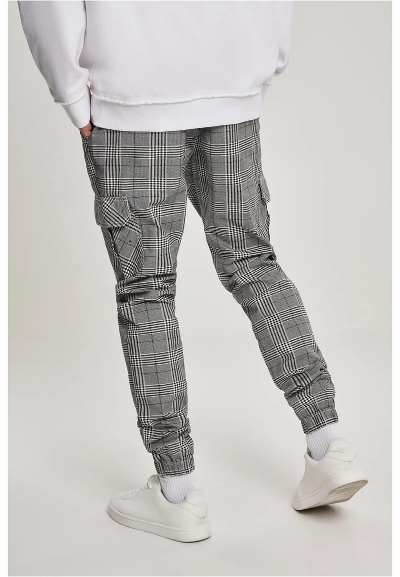 UC AOP Glencheck Cargo Jog Pants