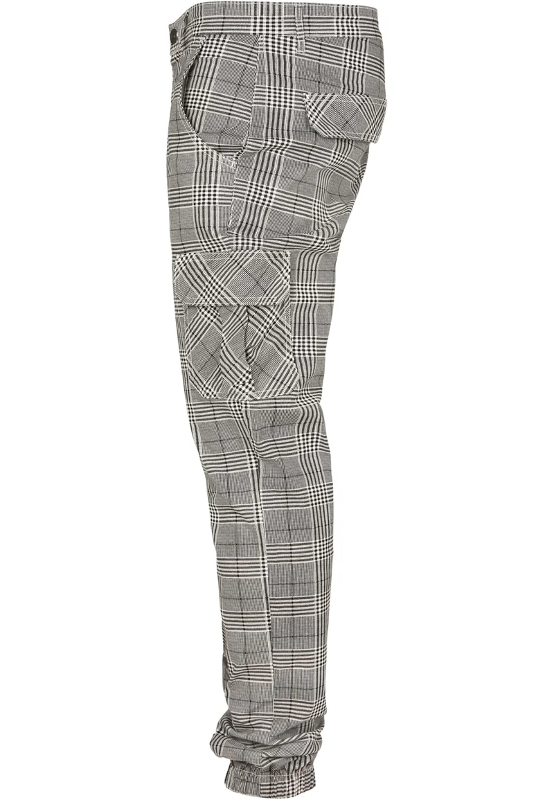 UC AOP Glencheck Cargo Jog Pants