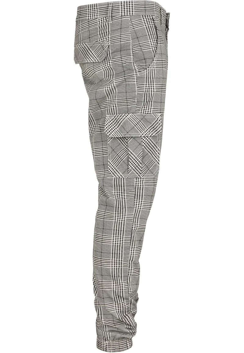 UC AOP Glencheck Cargo Jog Pants