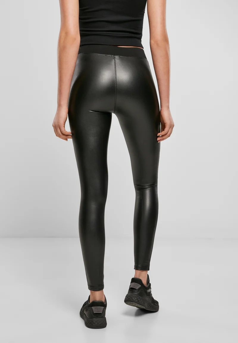 UC Tech Mesh Faux Leather Tights