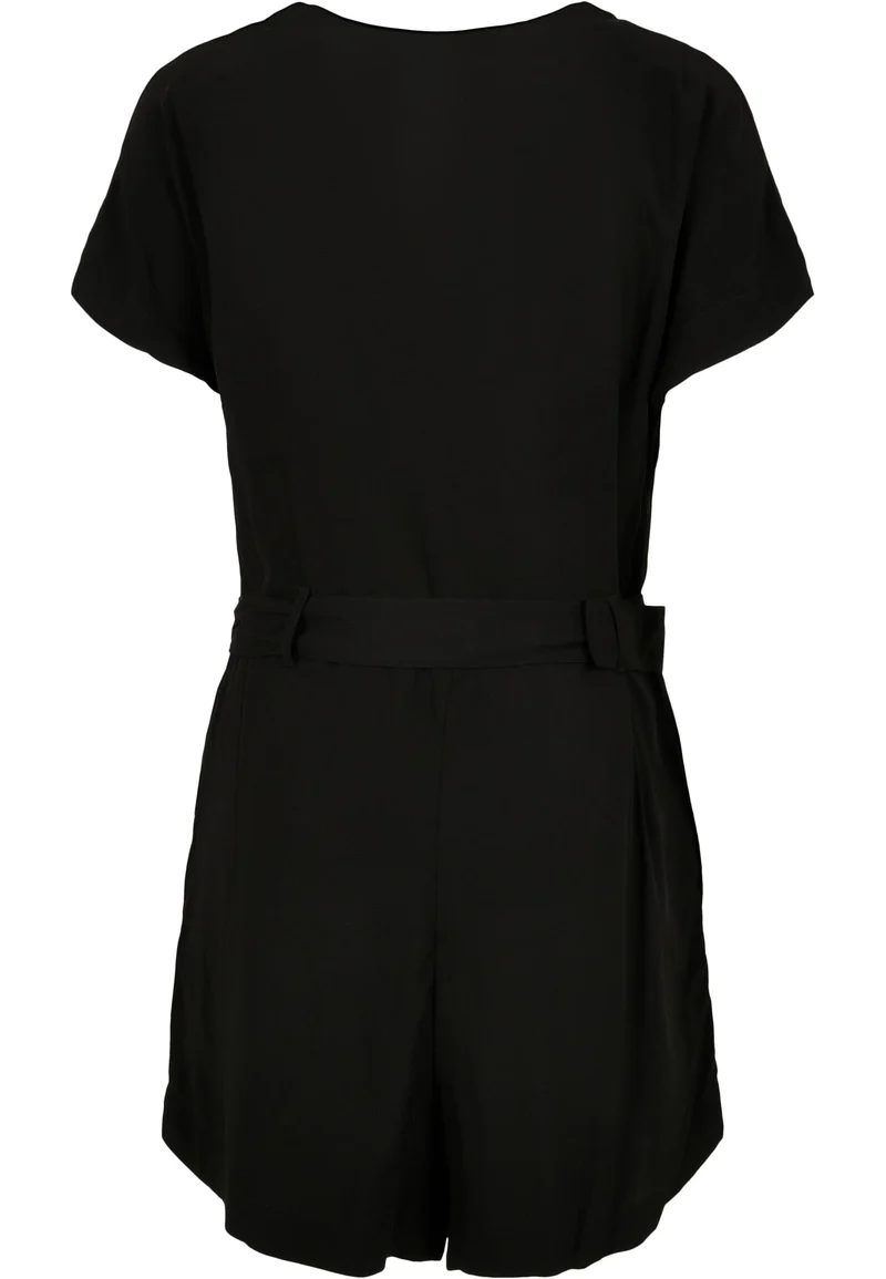 UC Short Viscose Belt Jumpsuit