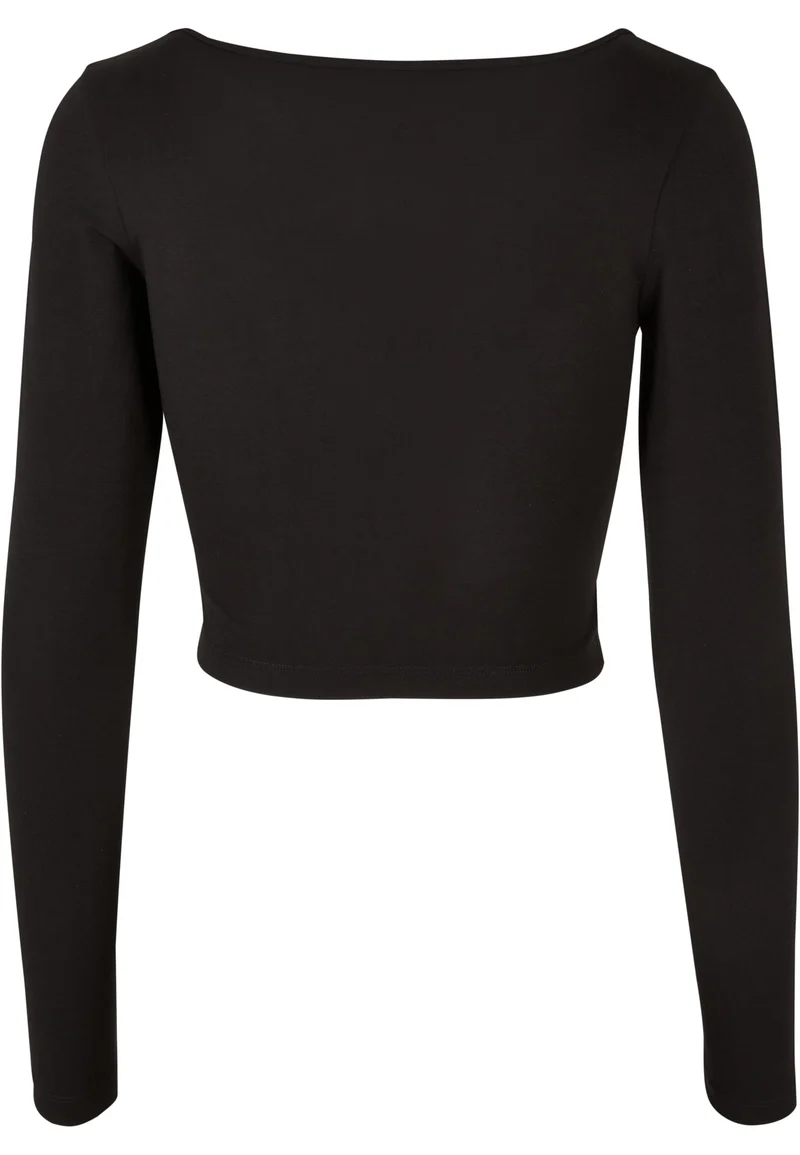 UC Organic Wide Neck Cropped Longsleeve