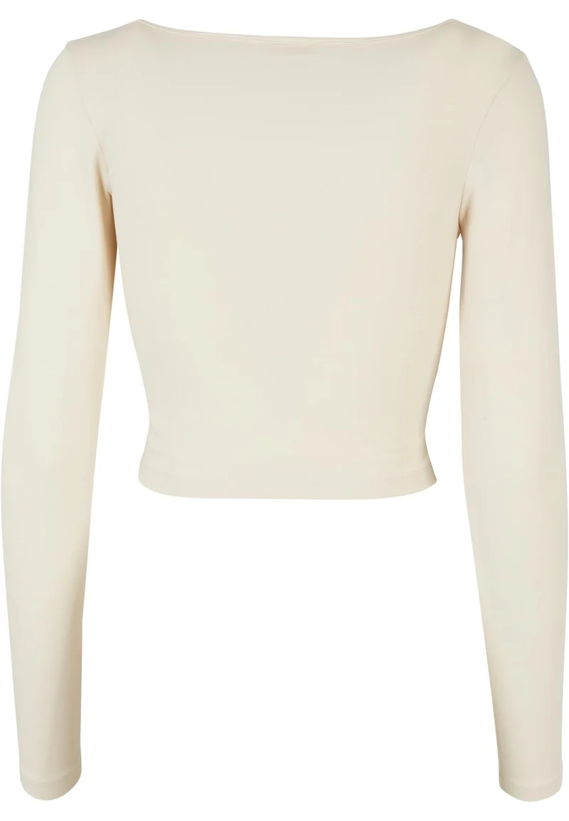UC Organic Wide Neck Cropped Longsleeve