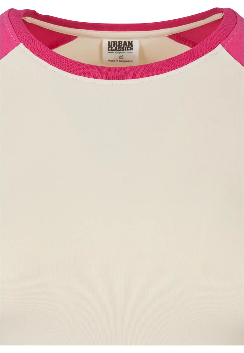 UC Organic Cropped Retro Baseball Longsleeve