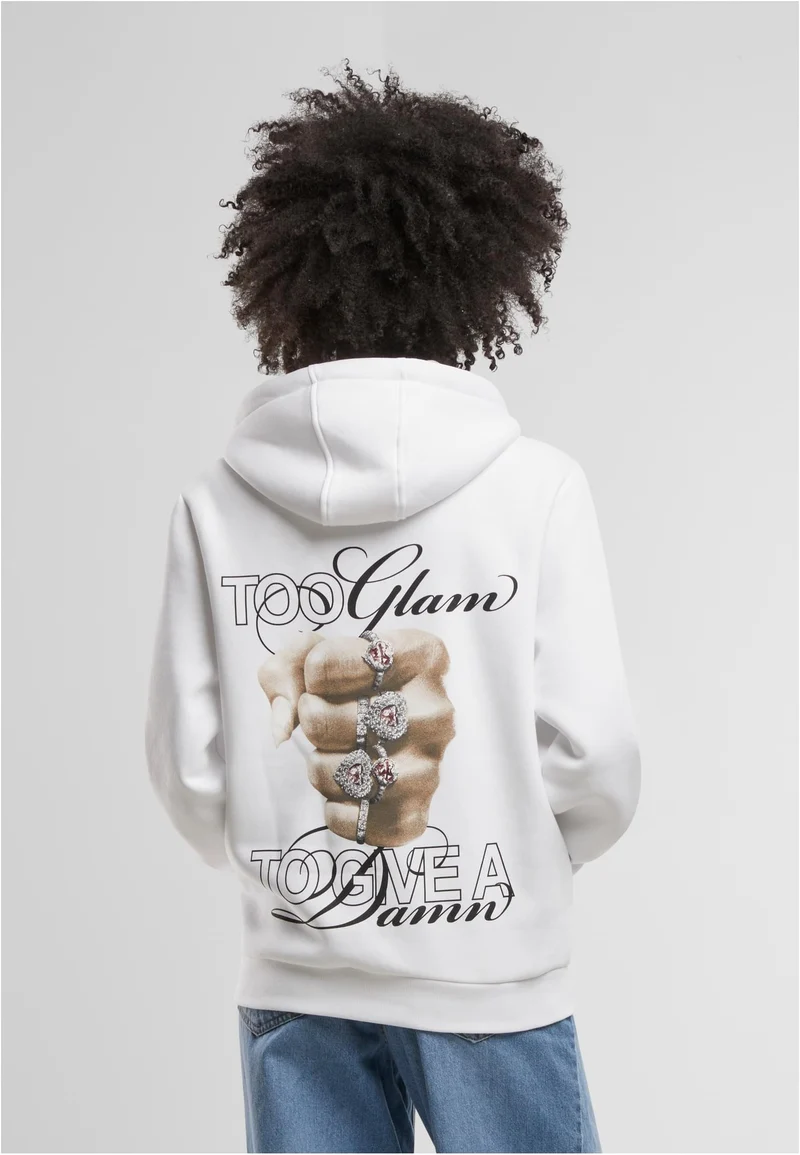 MT Give A Damn Ladies Fluffy Hoody