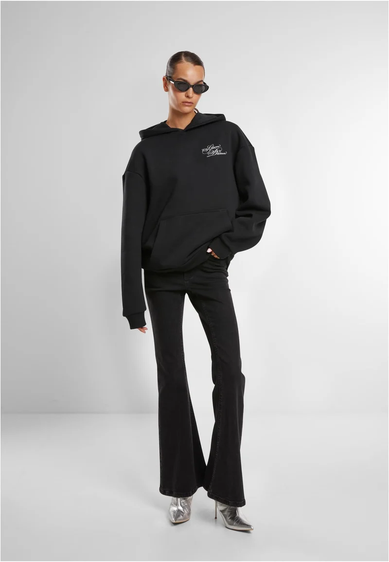 MT Give A Damn Ladies Fluffy Hoody