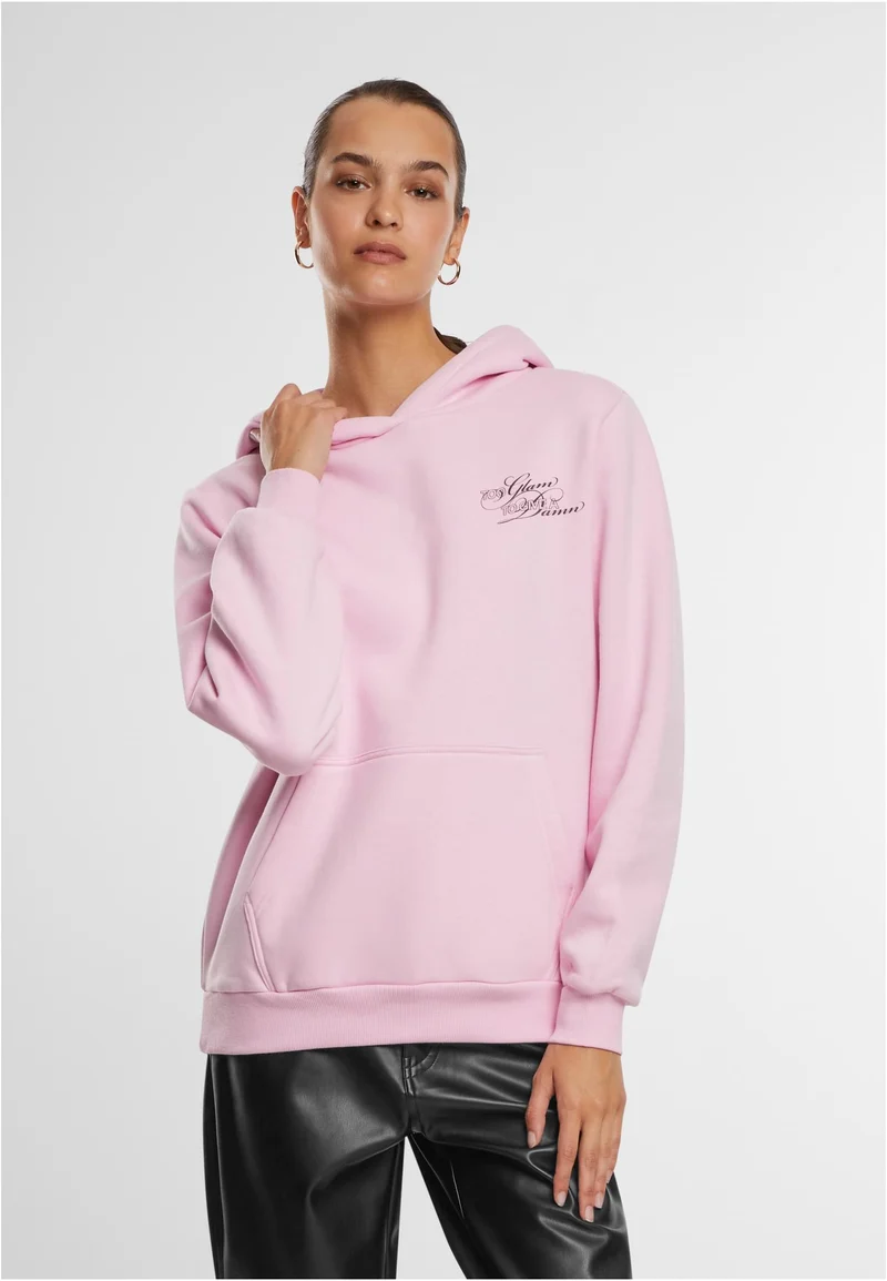 MT Give A Damn Ladies Fluffy Hoody