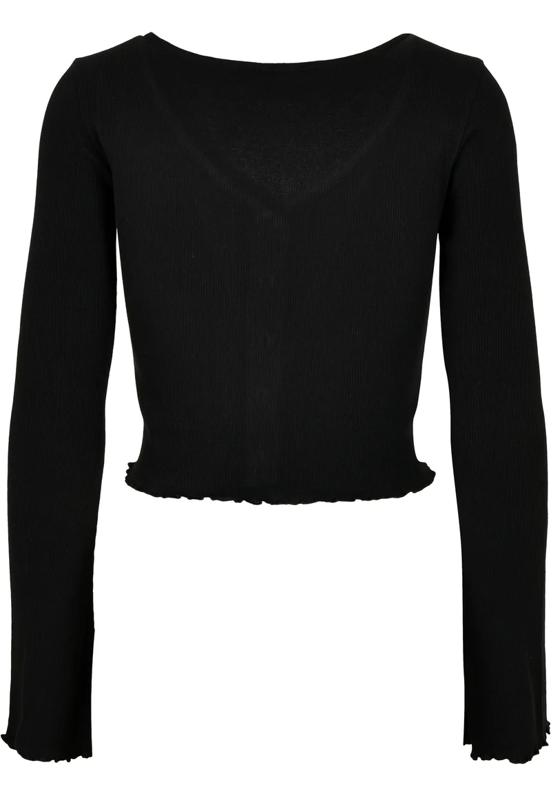 UC Cropped Rib Cardigan