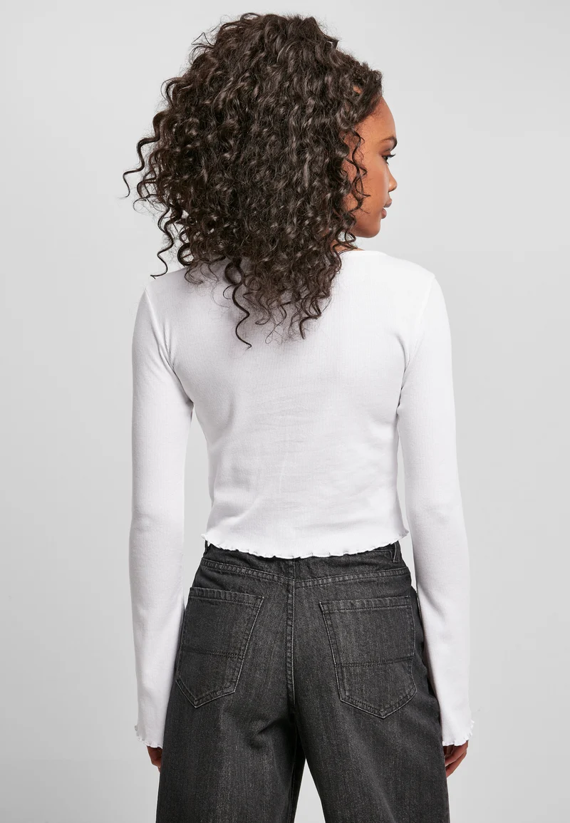 UC Cropped Rib Cardigan