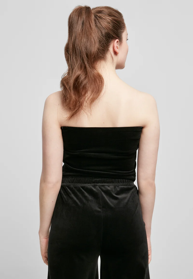UC Short Velvet Tube Top