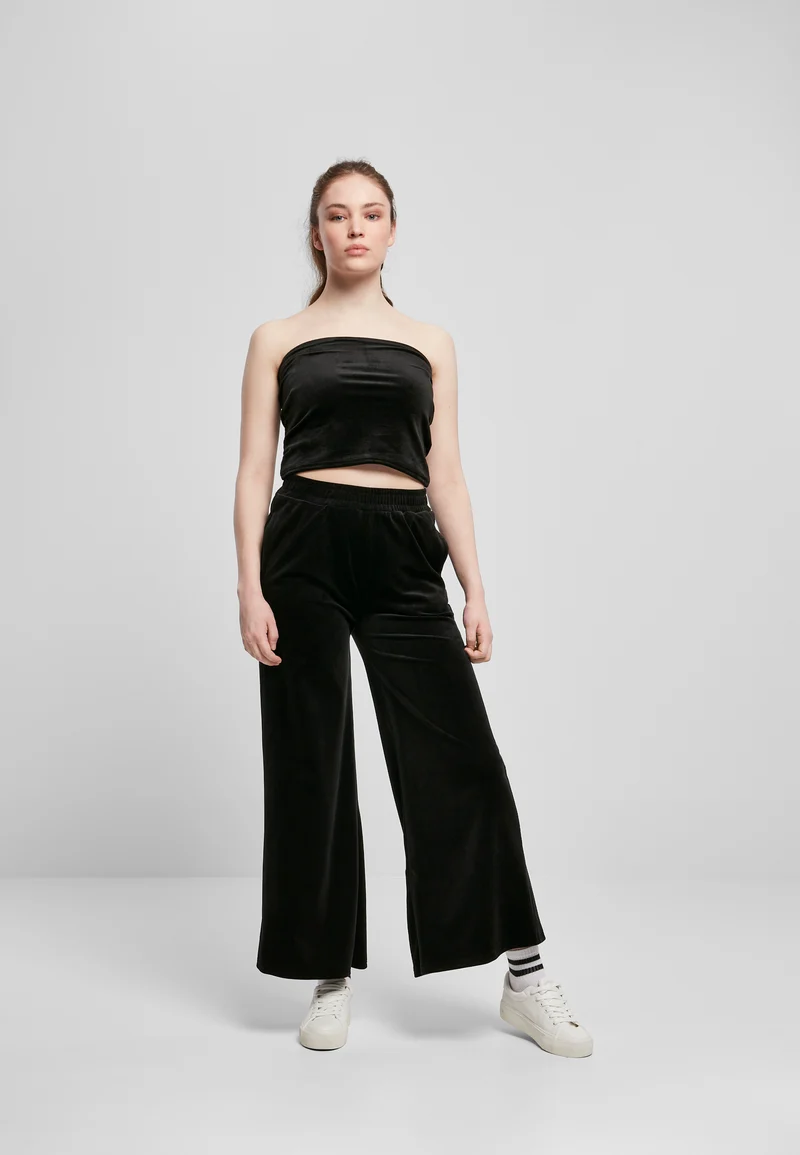 UC Short Velvet Tube Top
