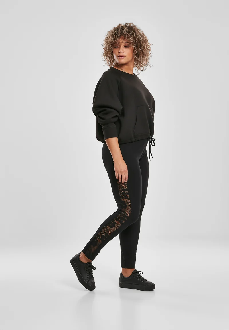 UC Lace Striped Tights