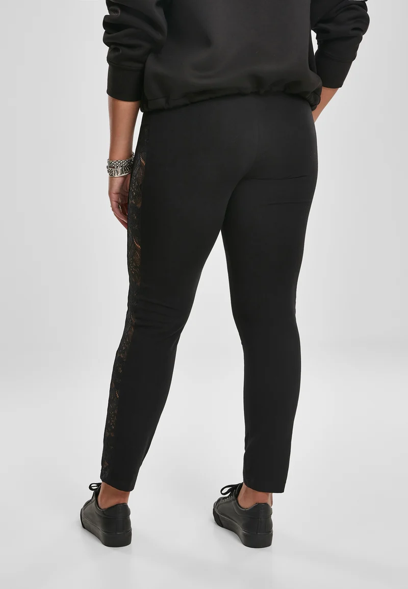 UC Lace Striped Tights