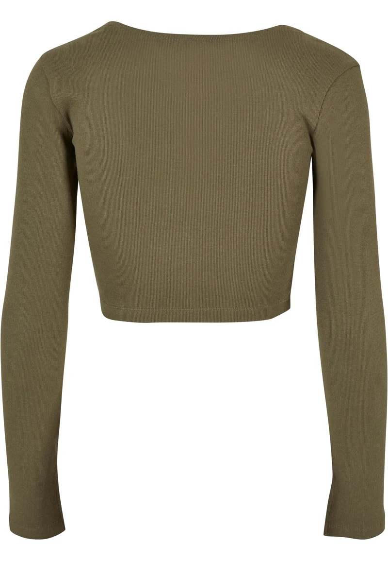 UC Short Rib Corsage Longsleeve