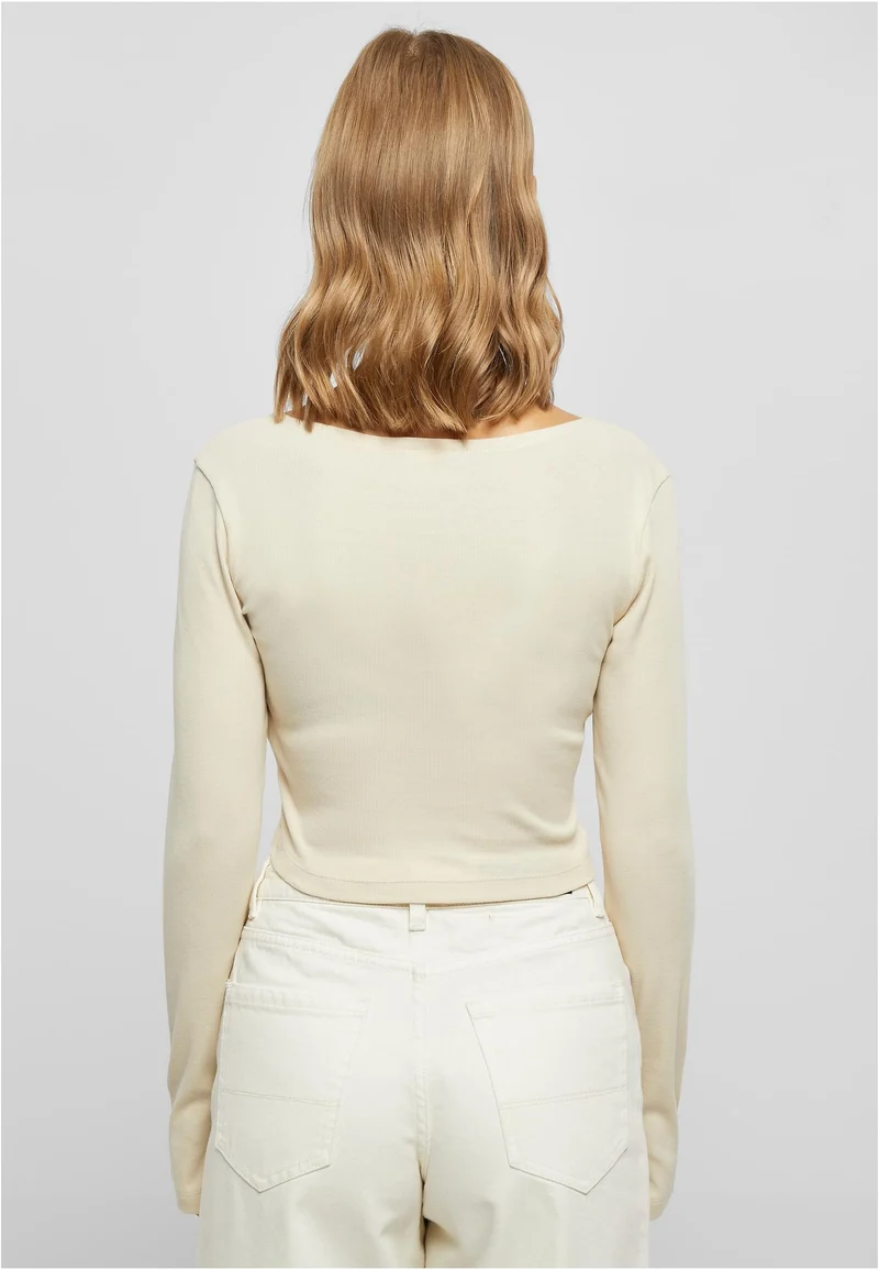 UC Short Rib Corsage Longsleeve
