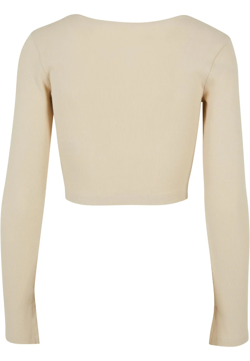 UC Short Rib Corsage Longsleeve