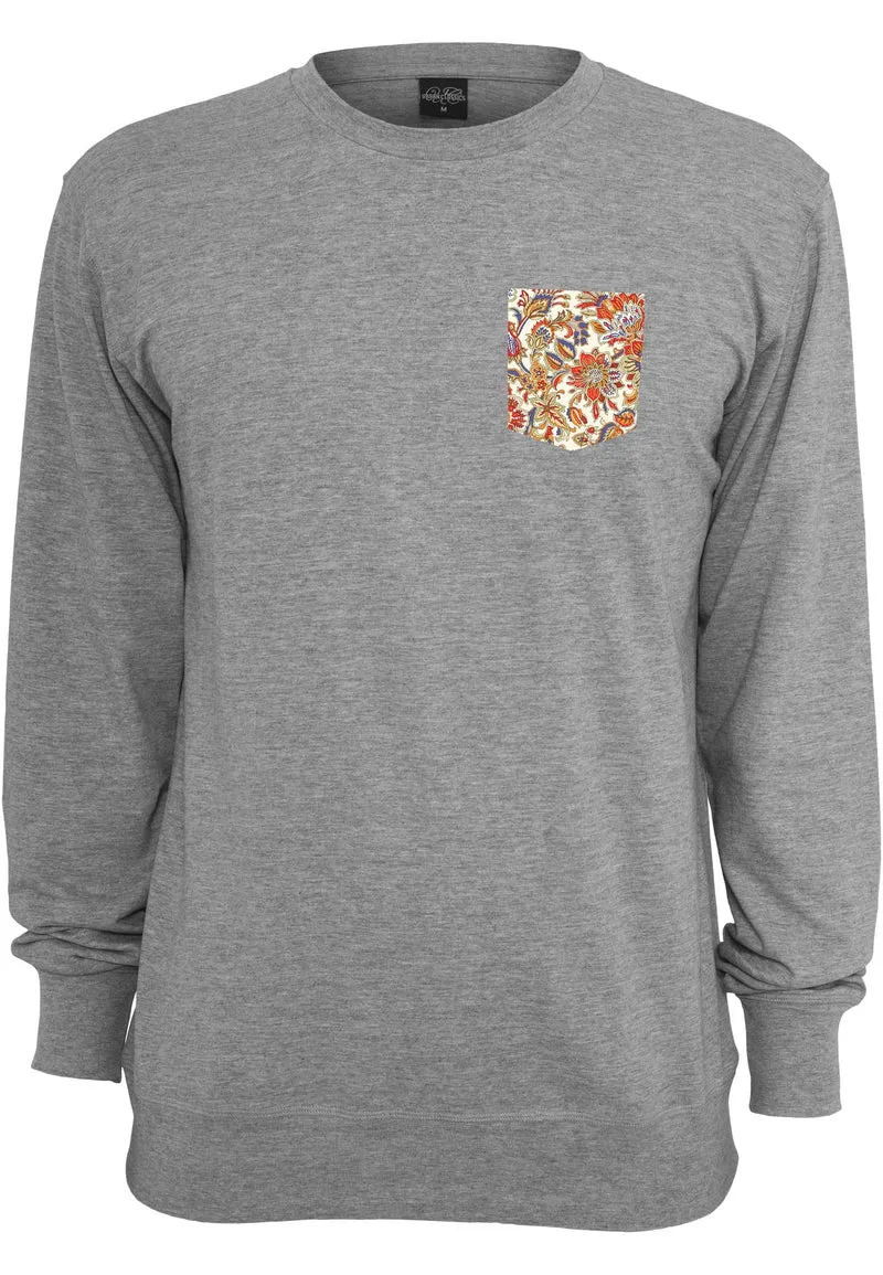 UC Contrast Pocket Crewneck