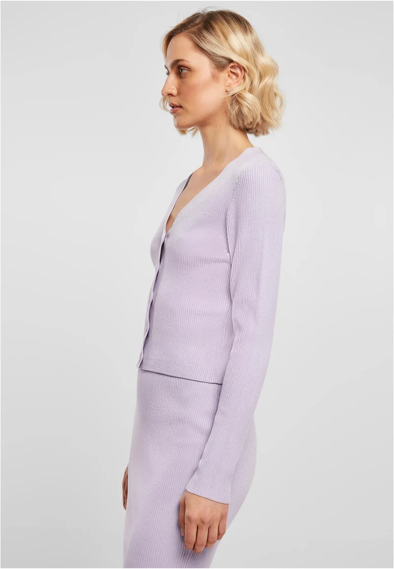 UC Short Rib Knit Cardigan