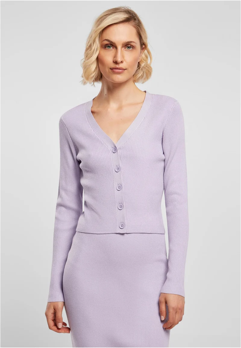 UC Short Rib Knit Cardigan