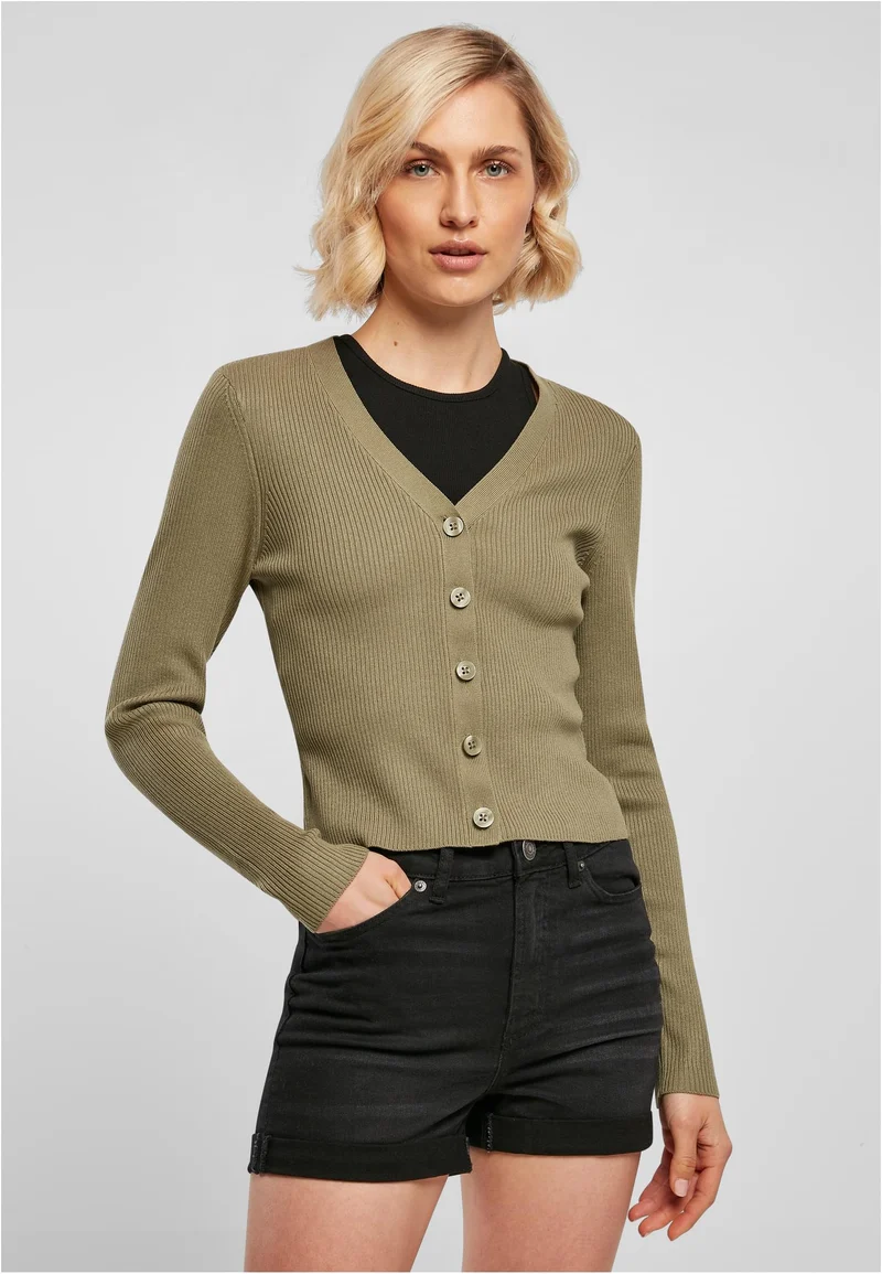 UC Short Rib Knit Cardigan