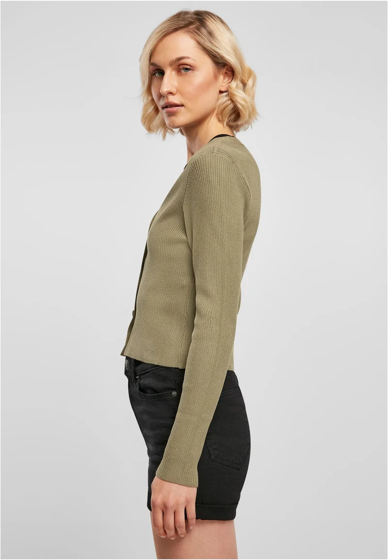 UC Short Rib Knit Cardigan