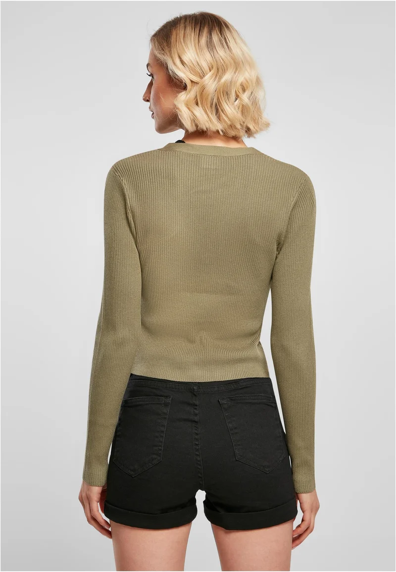 UC Short Rib Knit Cardigan