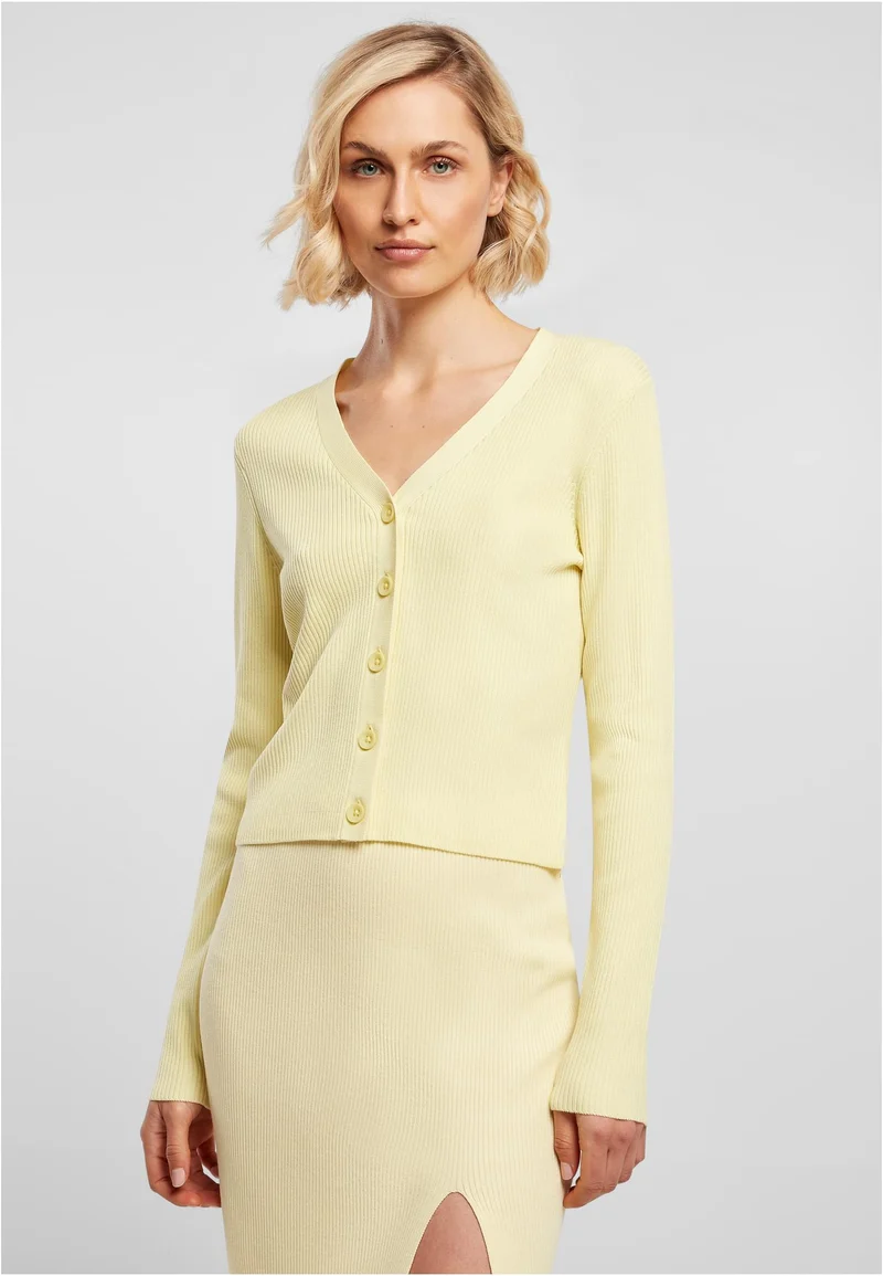 UC Short Rib Knit Cardigan
