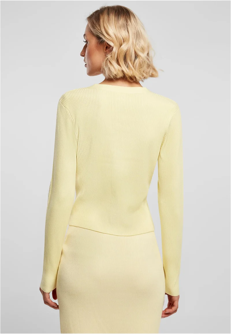 UC Short Rib Knit Cardigan