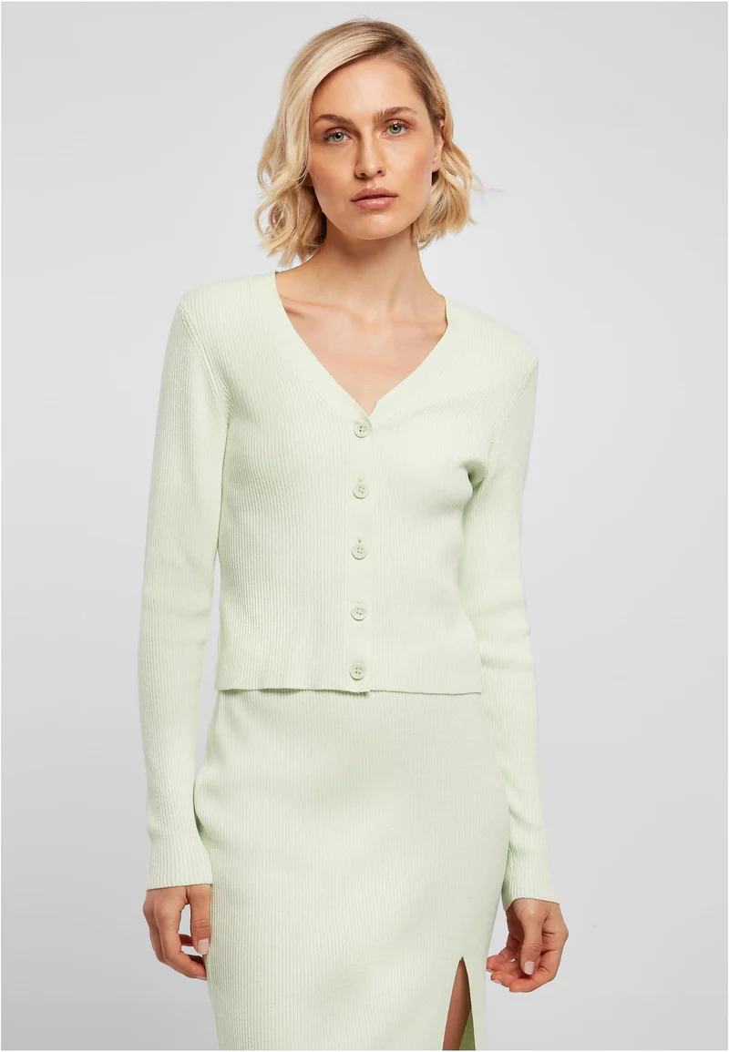UC Short Rib Knit Cardigan