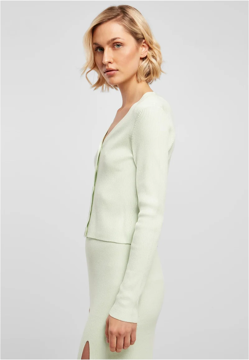 UC Short Rib Knit Cardigan