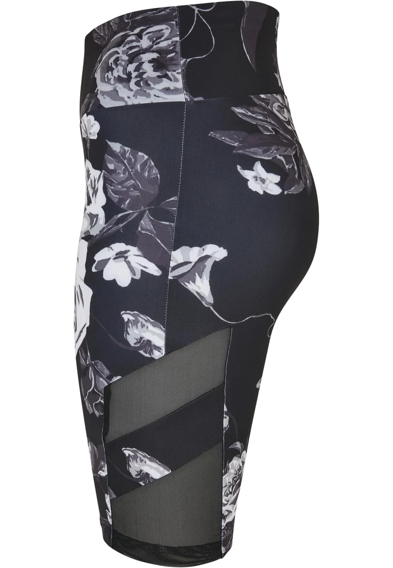 UC High Waist Tech Mesh AOP Cycle Shorts