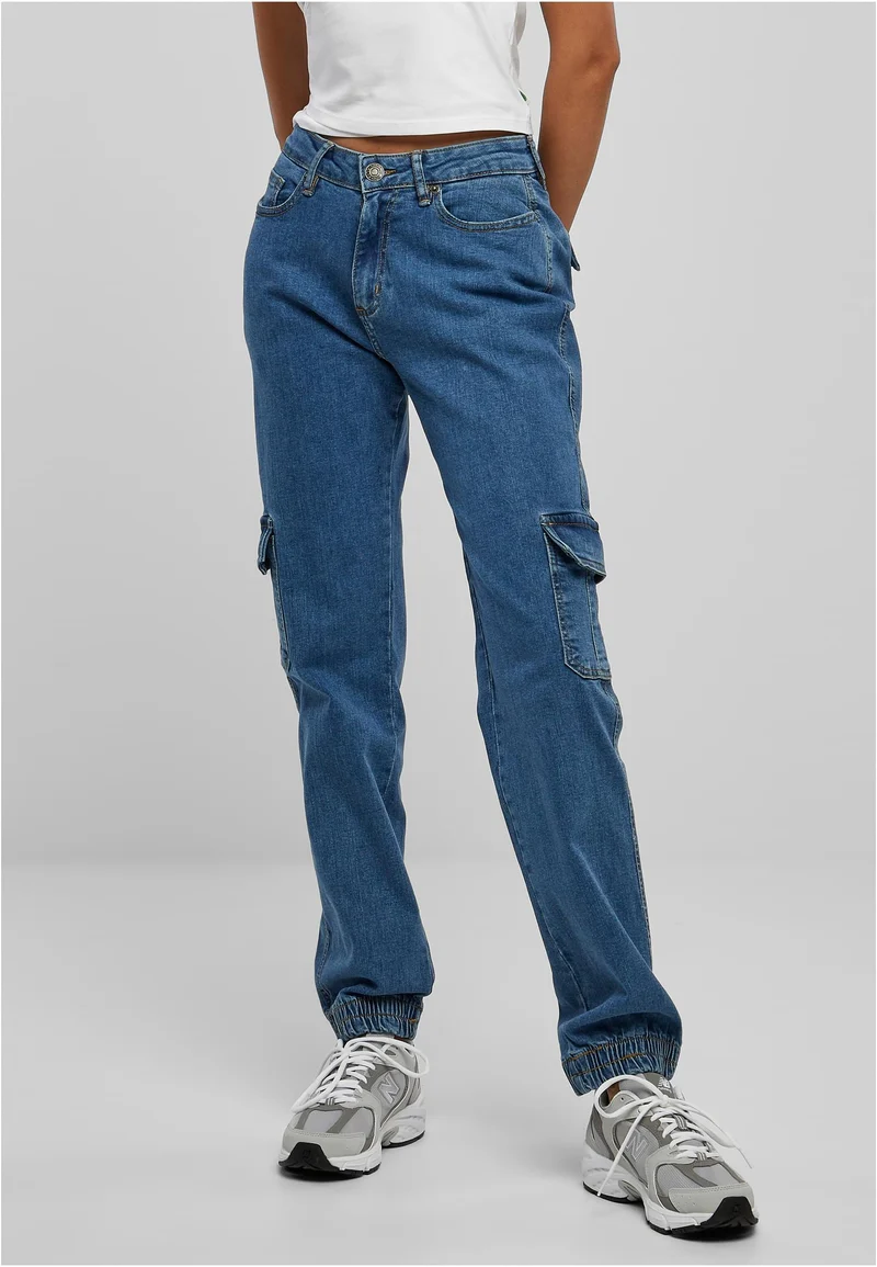UC Organic Stretch Denim Cargo Pants