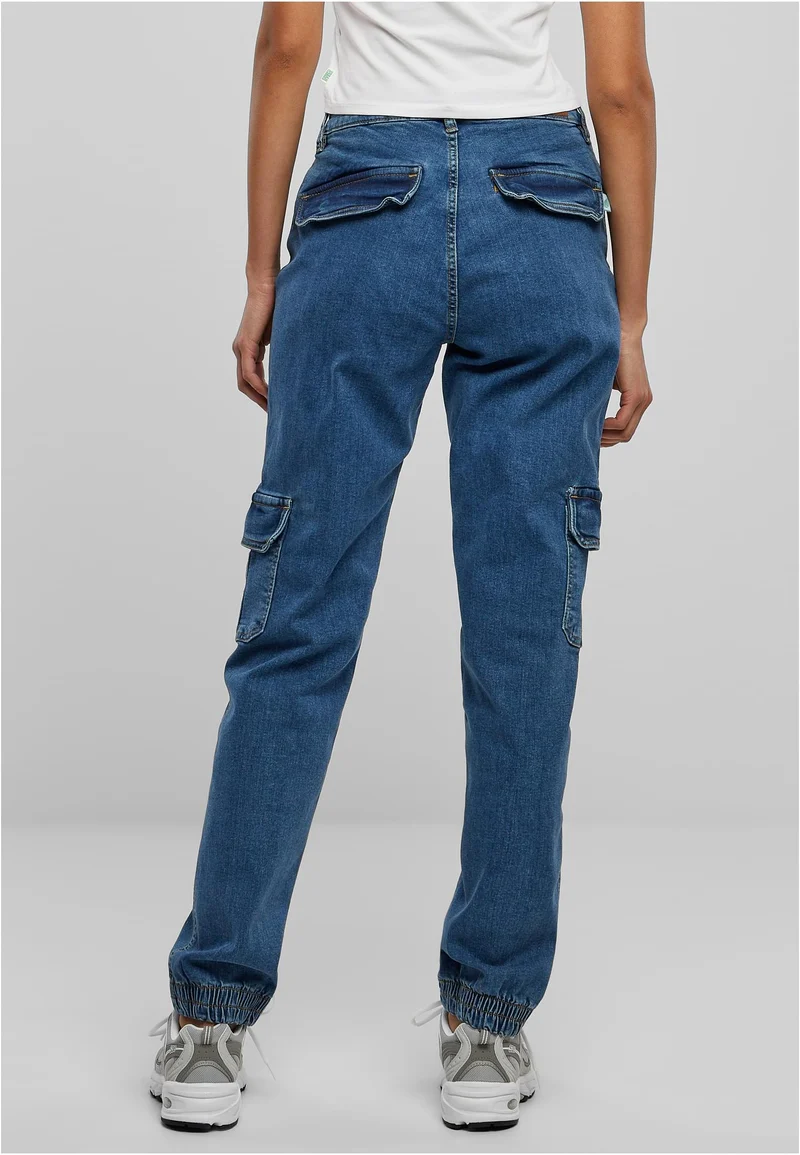 UC Organic Stretch Denim Cargo Pants