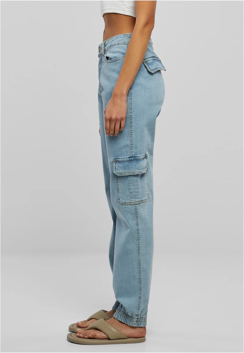 UC Organic Stretch Denim Cargo Pants