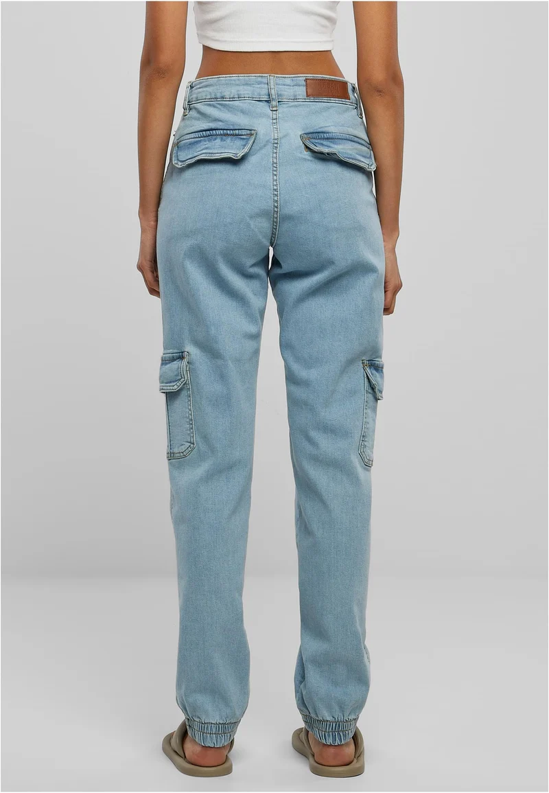 UC Organic Stretch Denim Cargo Pants