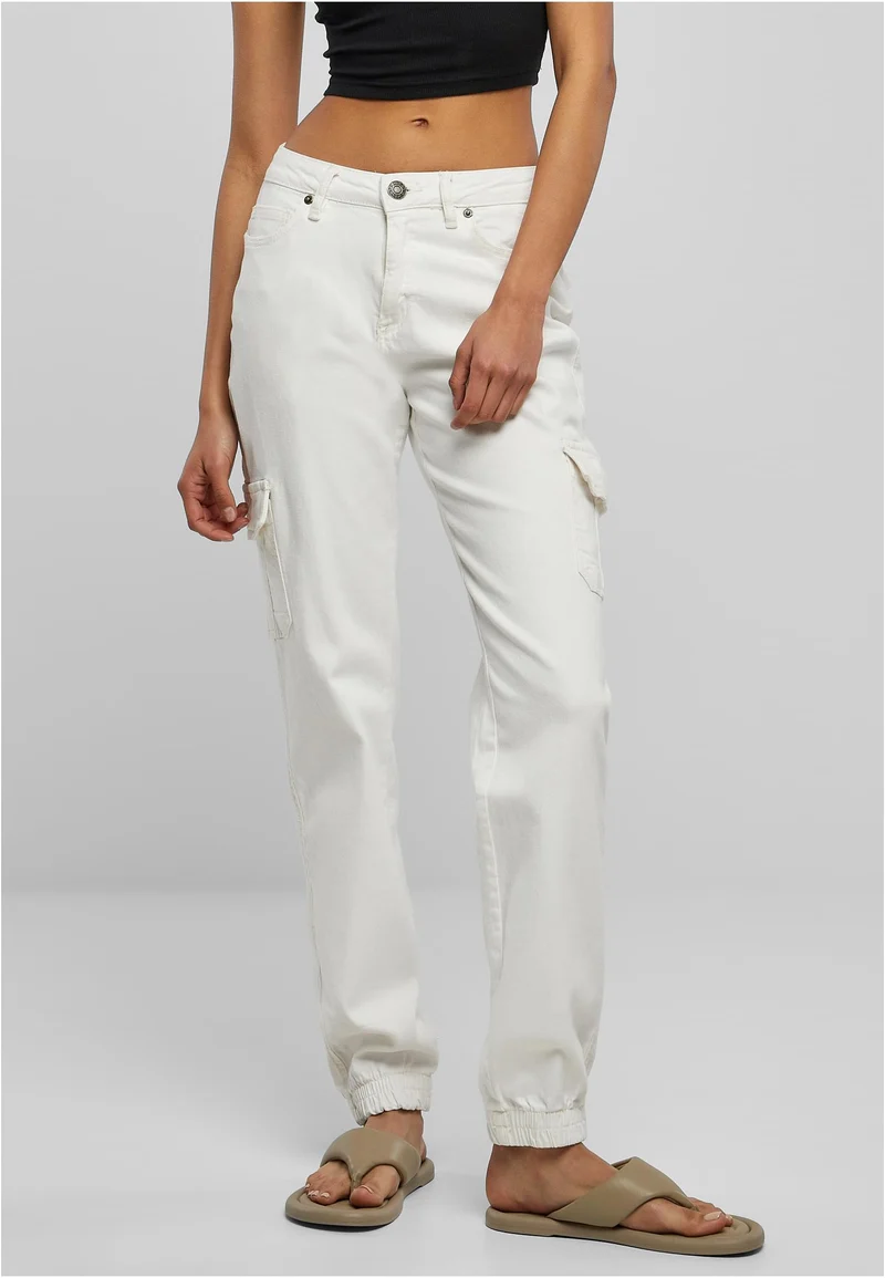 UC Organic Stretch Denim Cargo Pants