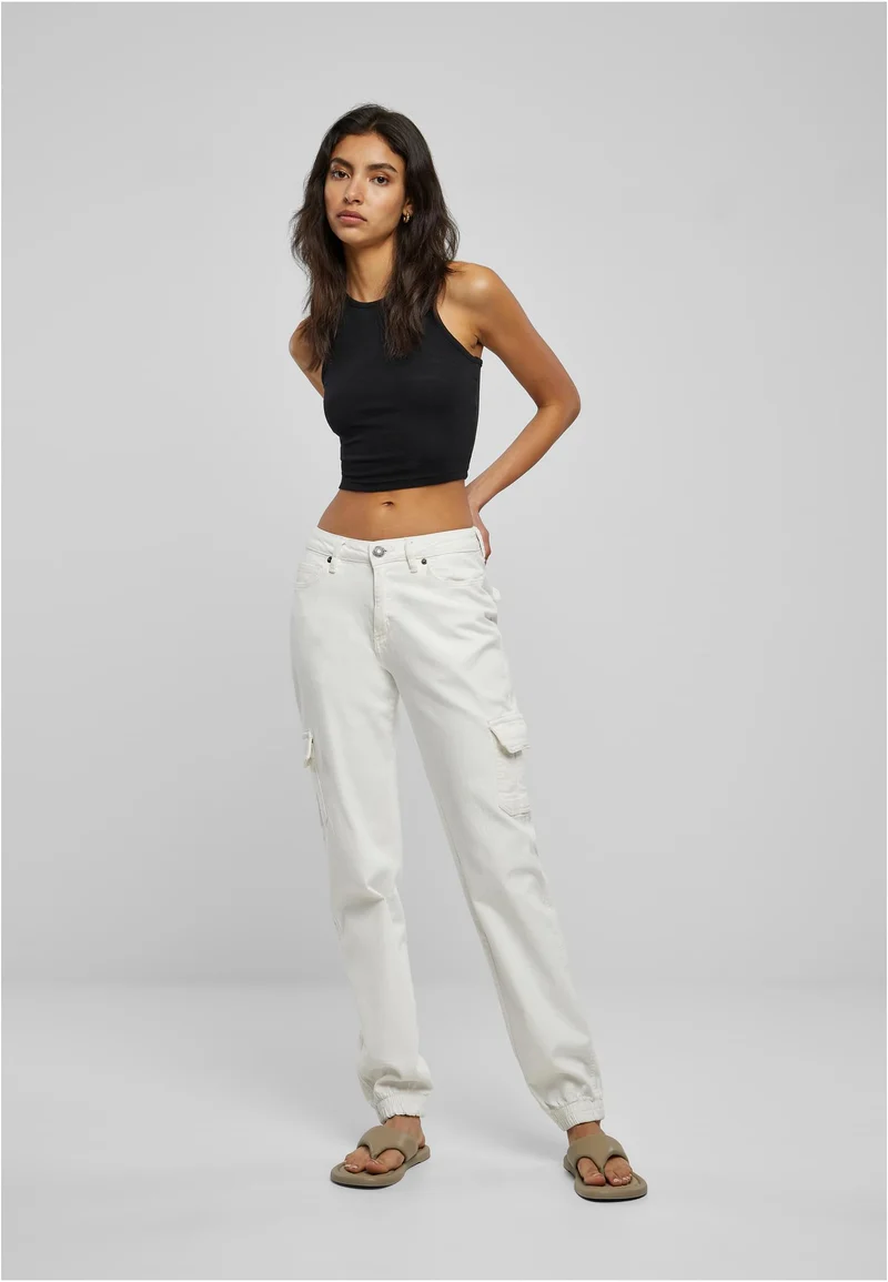 UC Organic Stretch Denim Cargo Pants