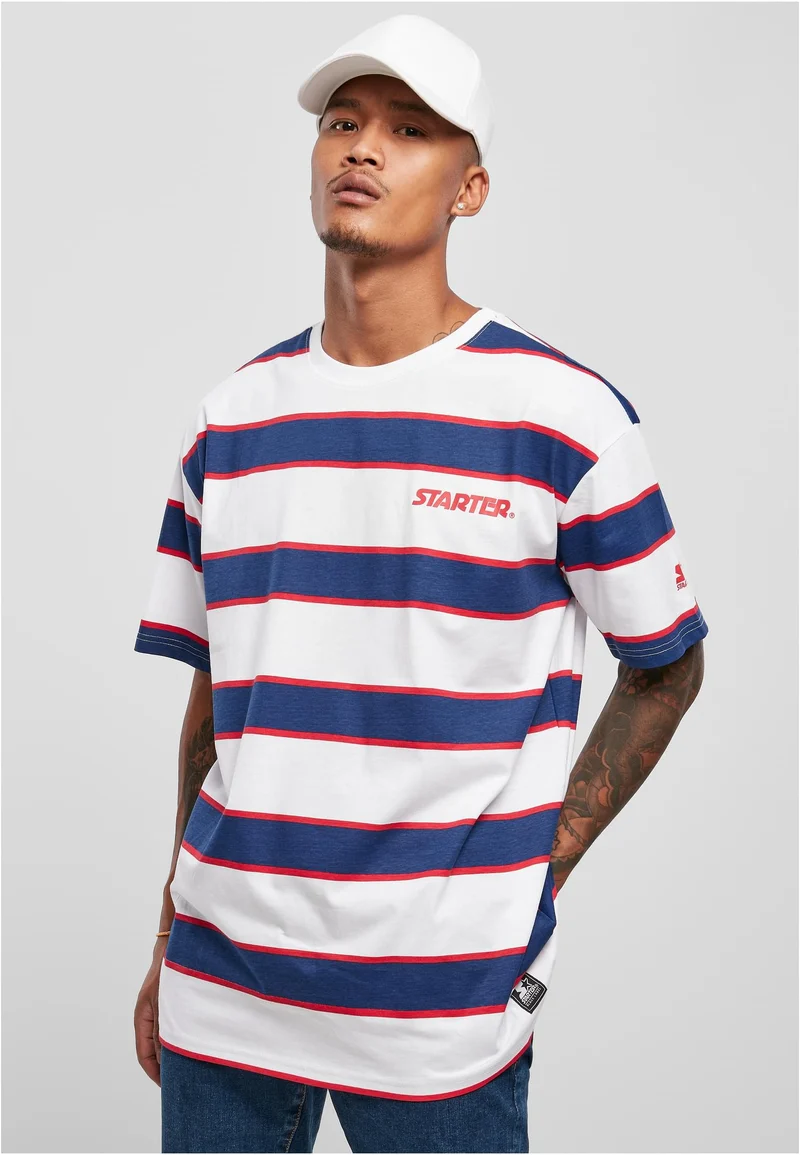 SBL Starter Logo Striped Tee