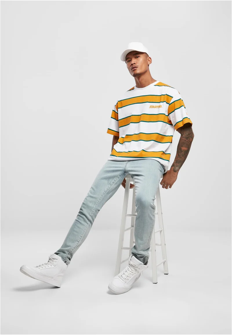 SBL Starter Logo Striped Tee