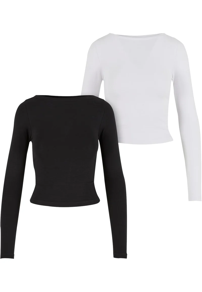UC Ruffled Super Slim Longsleeve 2-Pack