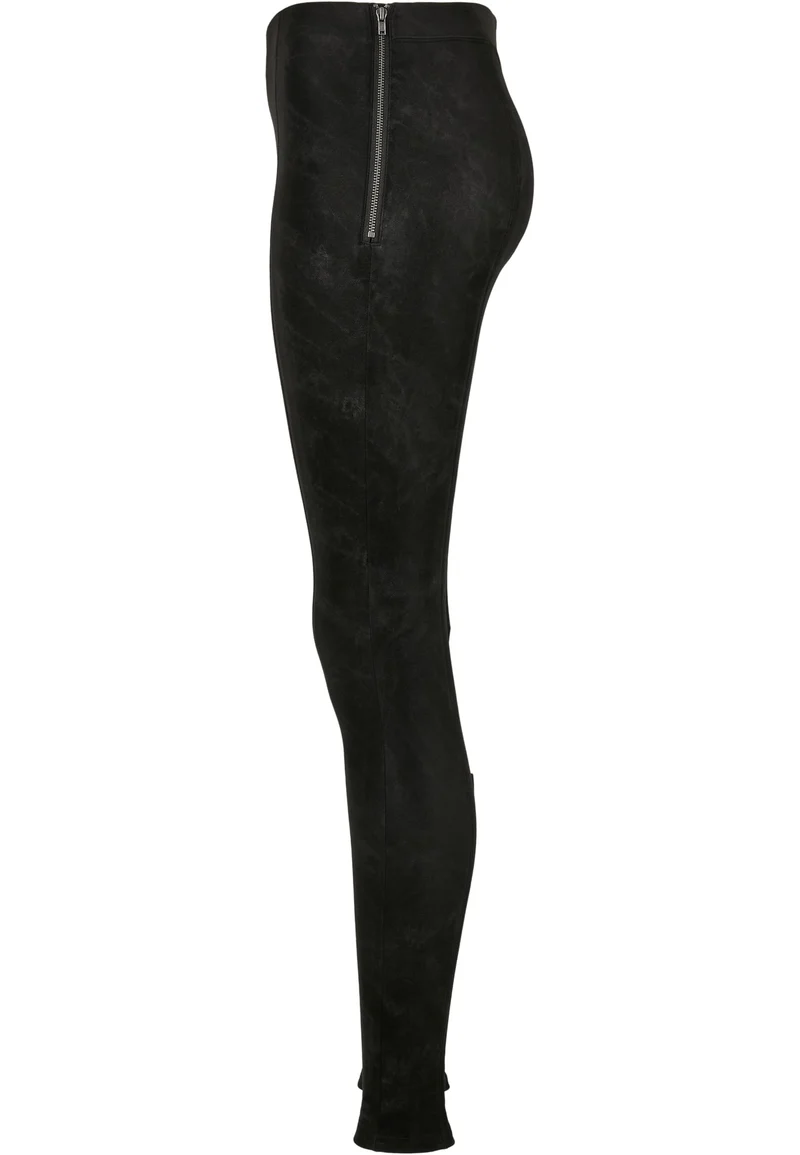 UC Washed Faux Leather Pants