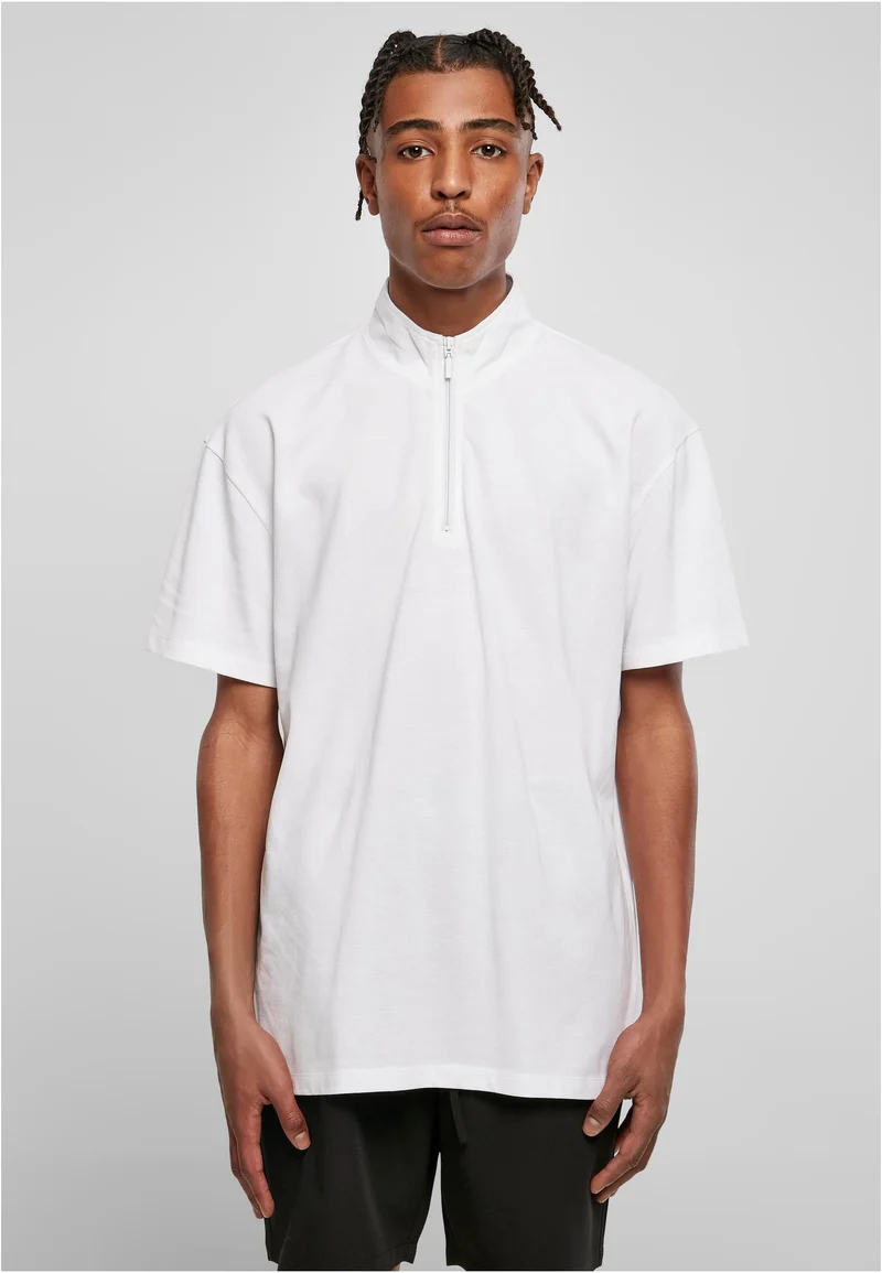 UC Boxy Zip Pique Tee