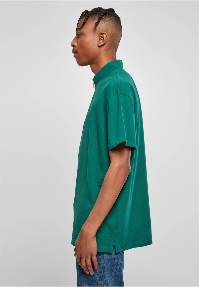 UC Boxy Zip Pique Tee
