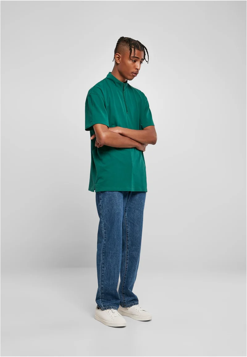 UC Boxy Zip Pique Tee