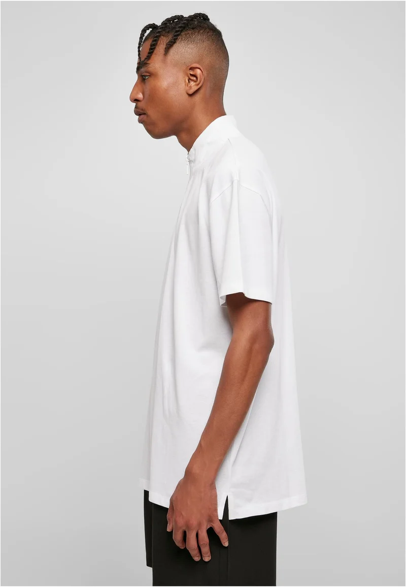 UC Boxy Zip Pique Tee