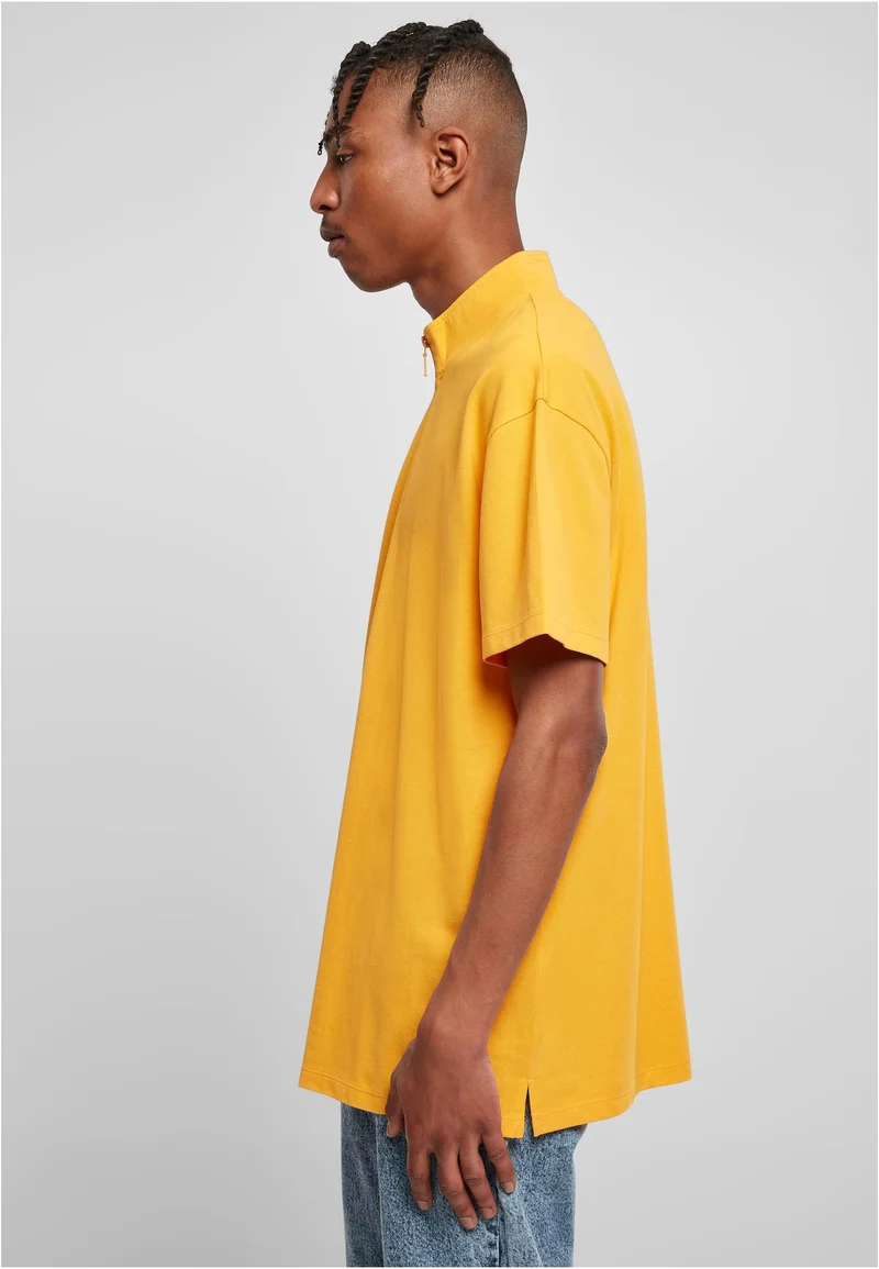UC Boxy Zip Pique Tee
