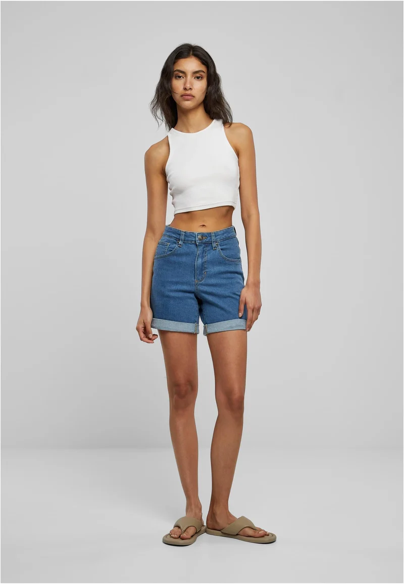 UC Organic Stretch Denim 5 Pocket Shorts