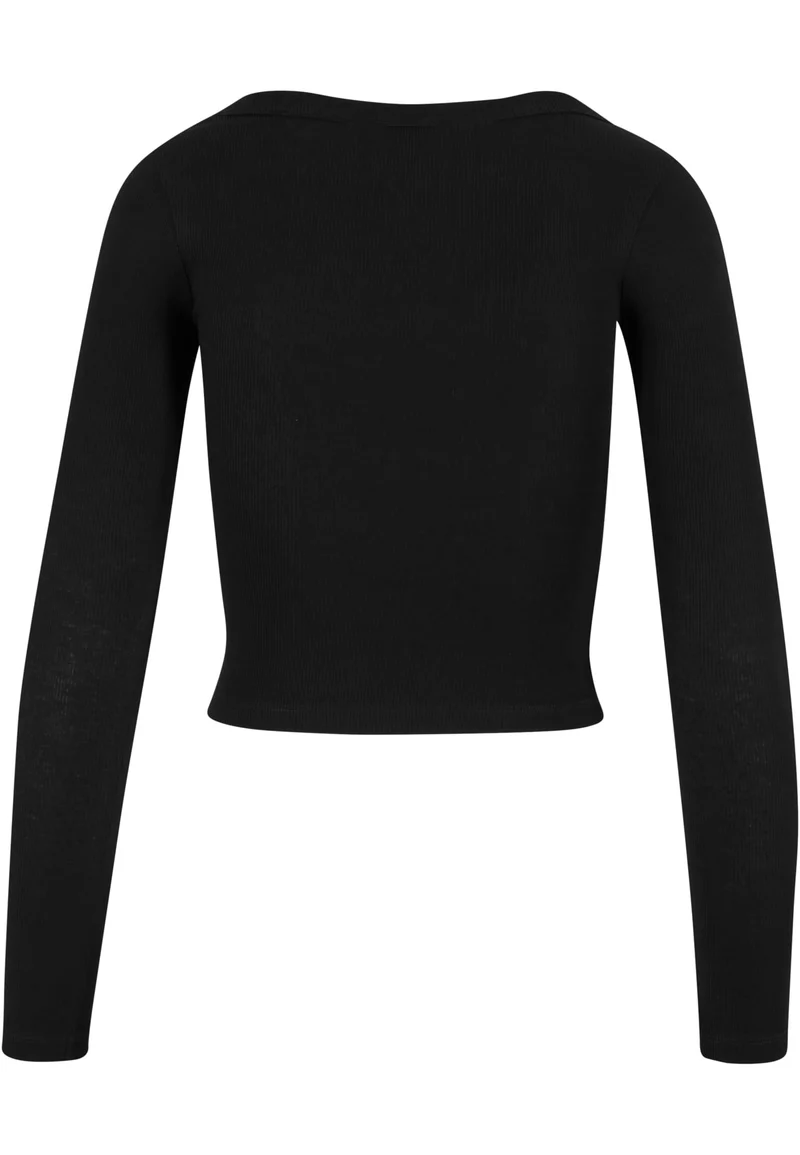 UC Organic Rib Jersey Wide Neck Longsleeve