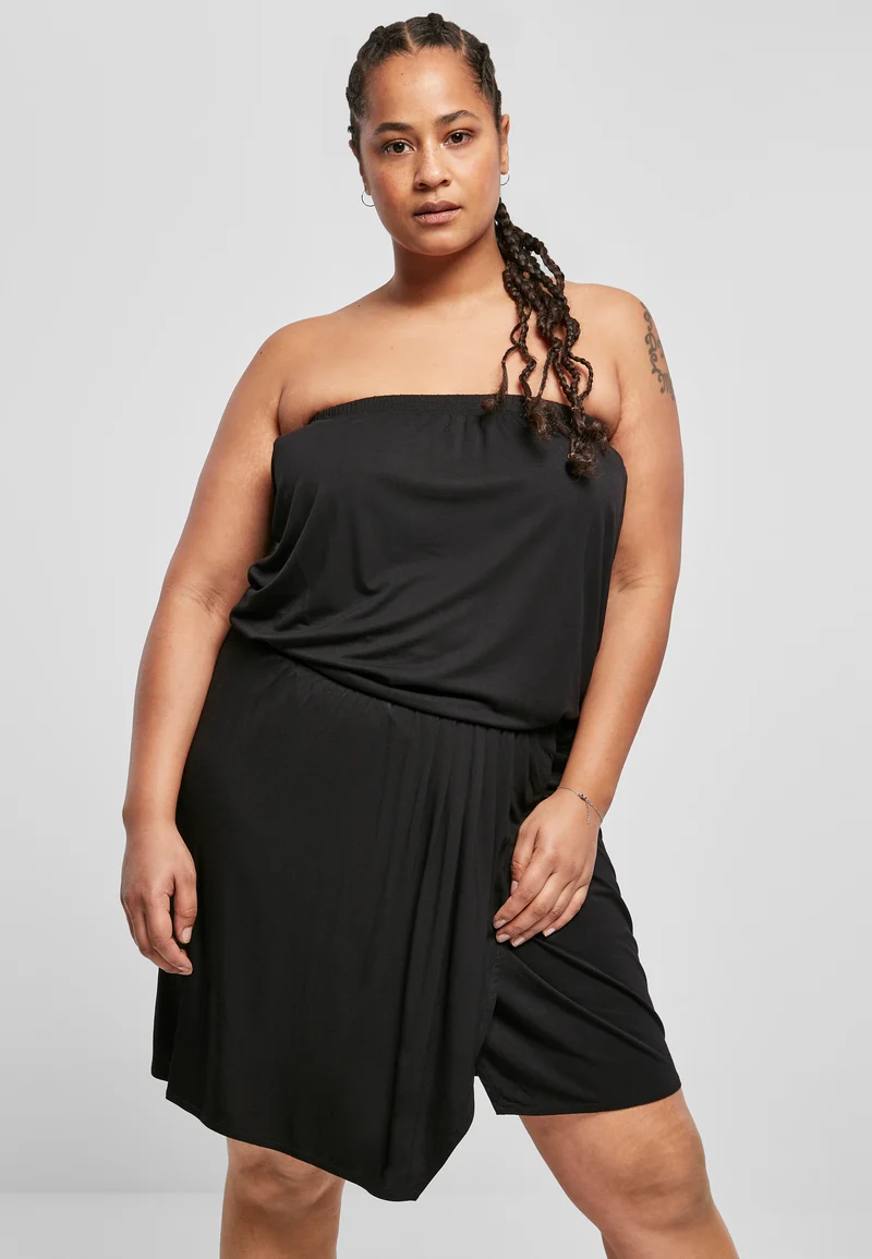 UC Viscose Short Bandeau Dress